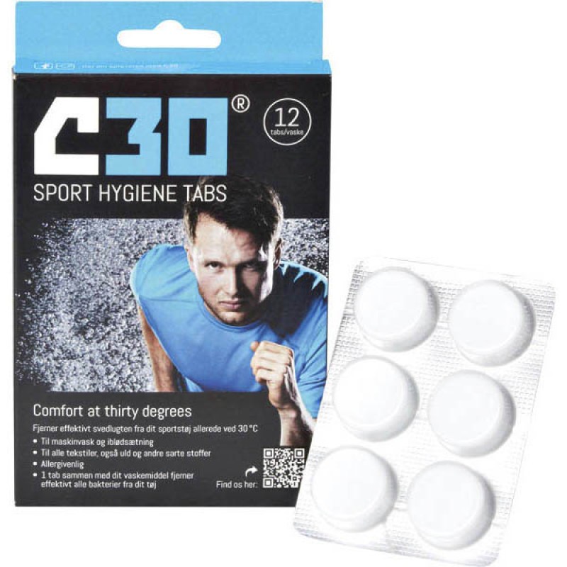 C30 Sport Hygiene Tabs Sportskompagniet